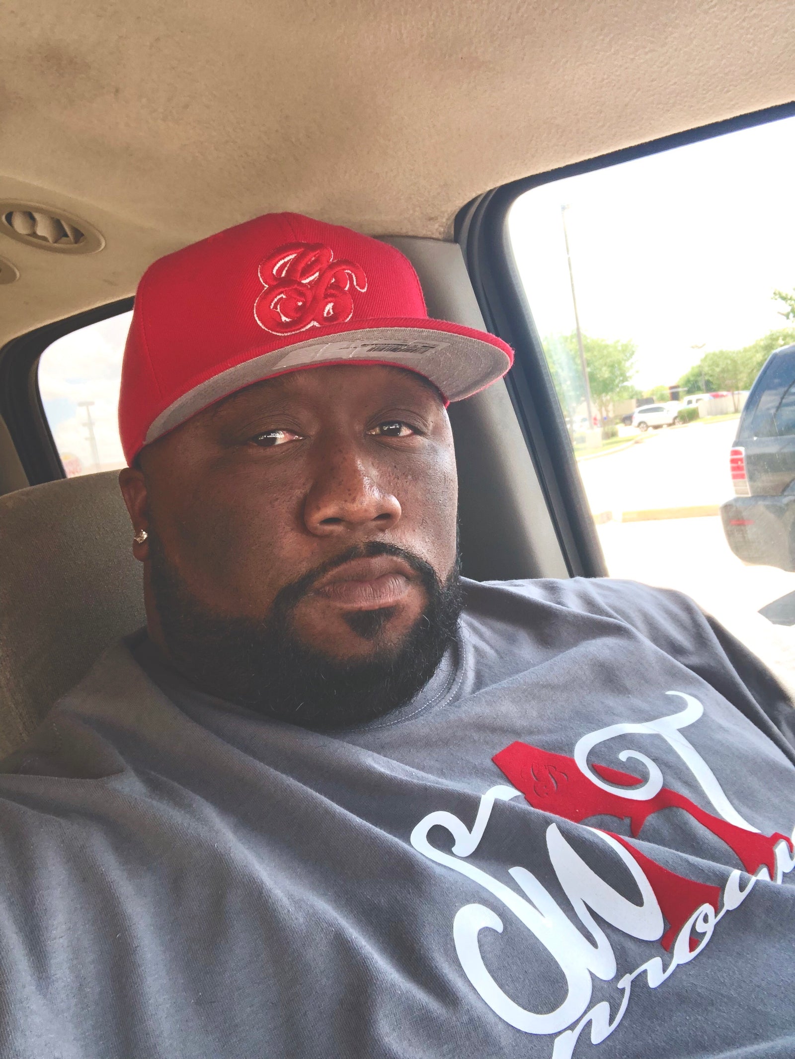 Galo Biani "S.W.A.T. Product" T-shirt - Grey/White/Red